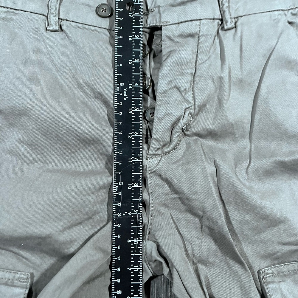 NEW Antony Morato Mens Cargo Pants 30x26 European Style Button Fly Army Green UK - Picture 6 of 10
